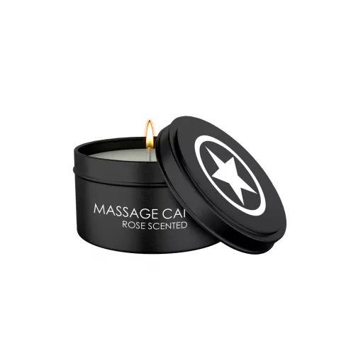Массажная свеча - Ouch! Massage Candle Rose Scented, 100 г