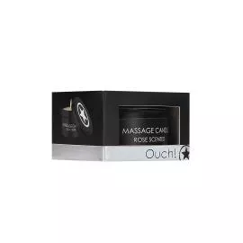 Массажная свеча - Ouch! Massage Candle Rose Scented, 100 г - 4