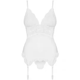 Комплект Obsessive 810-COR-2 corset (Белый, L/XL) - 3