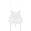 Комплект Obsessive 810-COR-2 corset (Білий, L/XL)