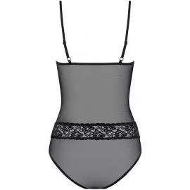 Боди Obsessive 812-TED-1 (Черный, L/XL) - 4