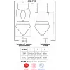 Боді Obsessive 812-TED-1 (Чорний, L/XL)
