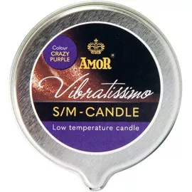 Массажная свеча - Vibratissimo Crazy Purple, 50 мл - 4