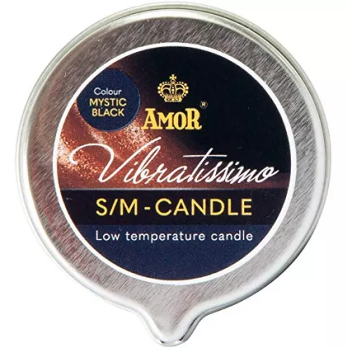 Массажная свеча - Vibratissimo Mystic Black, 50 мл