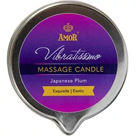 Массажная свеча - Vibratissimo Japanese Plum, 100 мл - 2
