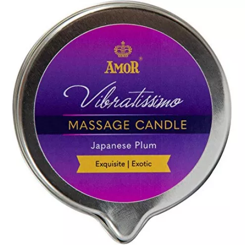 Массажная свеча - Vibratissimo Japanese Plum, 100 мл