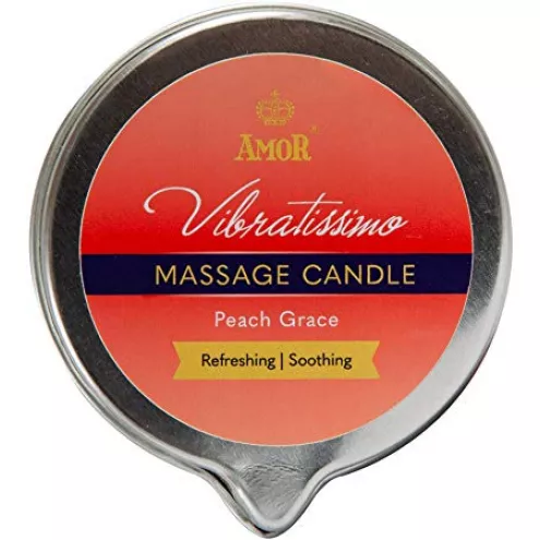 Массажная свеча - Vibratissimo Peach Grace, 100 мл