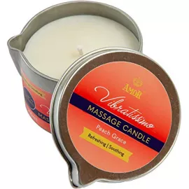 Массажная свеча - Vibratissimo Peach Grace, 100 мл - 1