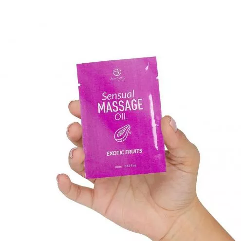 Массажное масло - Exotic Fruits Massage Oil, 10 мл
