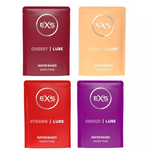 Лубрикант - EXS Flavoured Lube, 5мл*100 шт.