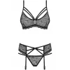 Комплект Obsessive 818-SEG-1 set (Чорний, L/XL)