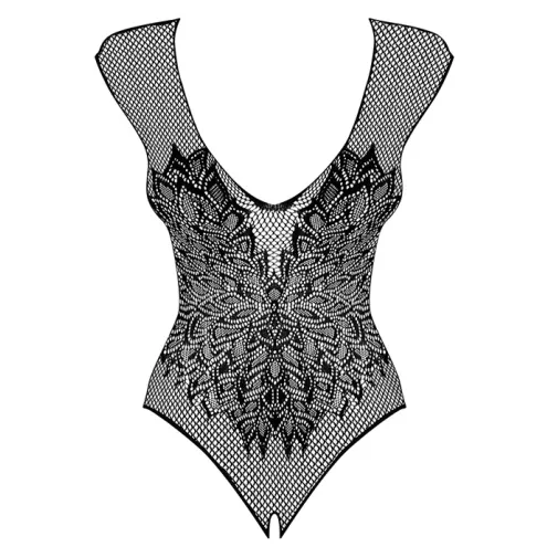 Боди Obsessive B112 (Черный, S/M/L)