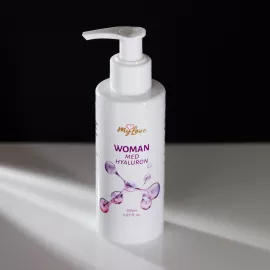Інтимний зволожуючий гель-лубрикант для жінок - MyLove Woman Med Hyaluron, 150 мл - 7