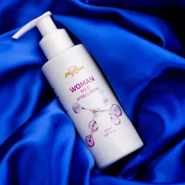 Інтимний зволожуючий гель-лубрикант для жінок - MyLove Woman Med Hyaluron, 150 мл - 6