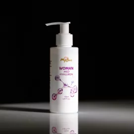 Інтимний зволожуючий гель-лубрикант для жінок - MyLove Woman Med Hyaluron, 150 мл - 4