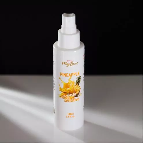 Интимный гель-лубрикант - MyLove Taste Slide Sensitive Pineapple, 100 мл