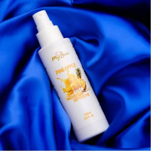 Интимный гель-лубрикант - MyLove Taste Slide Sensitive Pineapple, 100 мл