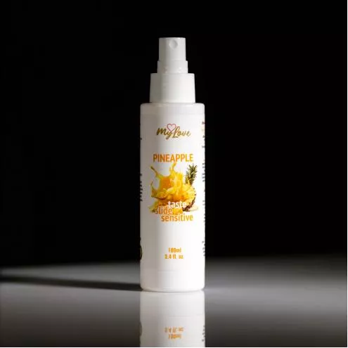 Интимный гель-лубрикант - MyLove Taste Slide Sensitive Pineapple, 100 мл