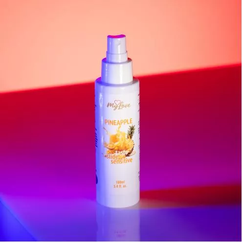 Интимный гель-лубрикант - MyLove Taste Slide Sensitive Pineapple, 100 мл