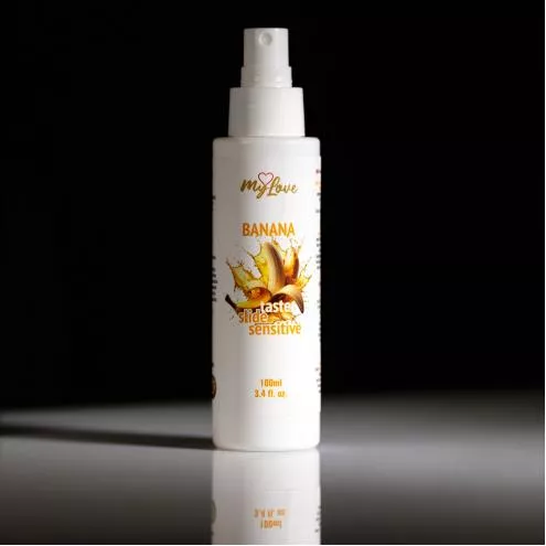 Интимный гель-лубрикант - MyLove Taste Slide Sensitive Banana, 100 мл
