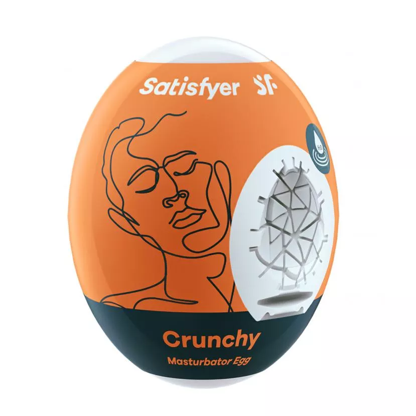 Мастурбатор Satisfyer Masturbator Egg Crunchy