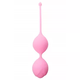 Вагинальные шарики Silicone Kegel Balls 36mm 90g Pink Boss Series