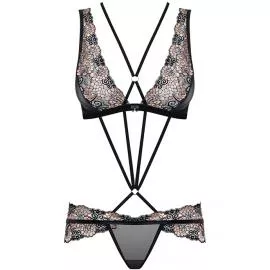 Комплект Obsessive 873-SEA-1 set (Черно-золотой, L/XL) - 4