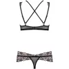 Комплект Obsessive 873-SEA-1 set (Чорно-золотий, L/XL)