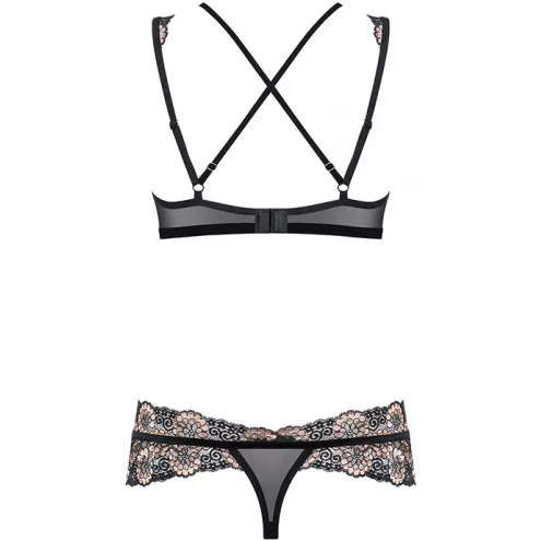 Комплект Obsessive 873-SEA-1 set (Чорно-золотий, L/XL)