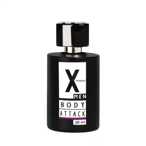 Чоловічі парфуми з феромонами Aurora X Phero Men Body Attack Violet, 50 мл