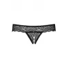 Стринги Obsessive Miamor otwarte (Черный,  L/XL)