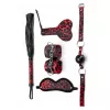 Набір для БДСМ ігор 5 Pieces Leopard Bondage Set