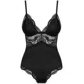 Боди Obsessive 810-TED-1 (Черный, L/XL) - 3