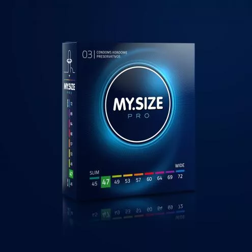 Презервативи - My.Size Pro 47, 3 шт.