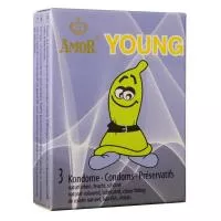 Презервативы – Amor Young, 3 шт.