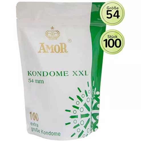Презервативи – Amor XXL, 100 шт. (10.2026)