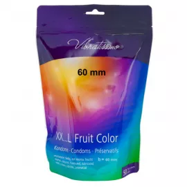 Презервативи - Vibratissimo ... L Fruit Color, 60 мм, 50 шт. - 2