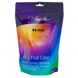 Презервативи - Vibratissimo... L Fruit Color, 64 мм, 50 шт. - 4