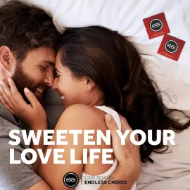 Презерватив - EXS Strawberry Flavour Condom, 1 шт. - 3