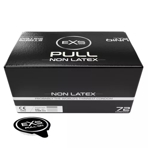 Презервативи EXS Pull Non-Latex, 72 шт.