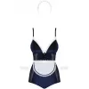 Костюм Obsessive Maid costume (Синьо-білий, L/XL)