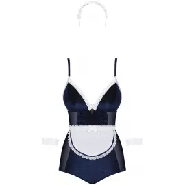 Костюм Obsessive Maid costume (Сине-белый, L/XL) - 3