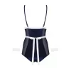 Костюм Obsessive Maid costume (Синьо-білий, L/XL)