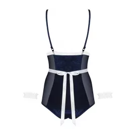 Костюм Obsessive Maid costume (Сине-белый, L/XL) - 4