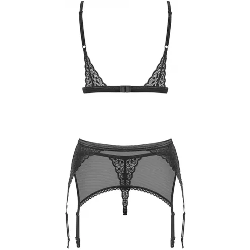 Комплект Obsessive Shibu set (Чорний, S/M)