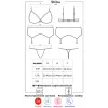 Комплект Obsessive Shibu set (Чорний, S/M)