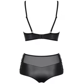 Комплект Obsessive Leatheria set (Чёрный, S/M) - 3