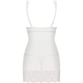 Комплект Obsessive 853-CHE-2 chemise (Экри, S/M) - 4