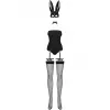 Костюм Obsessive Bunny costume (Чорний, L/XL)