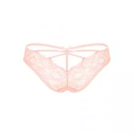 Трусики Obsessive Frivolla (Нежно-розовый, S/M) - 6